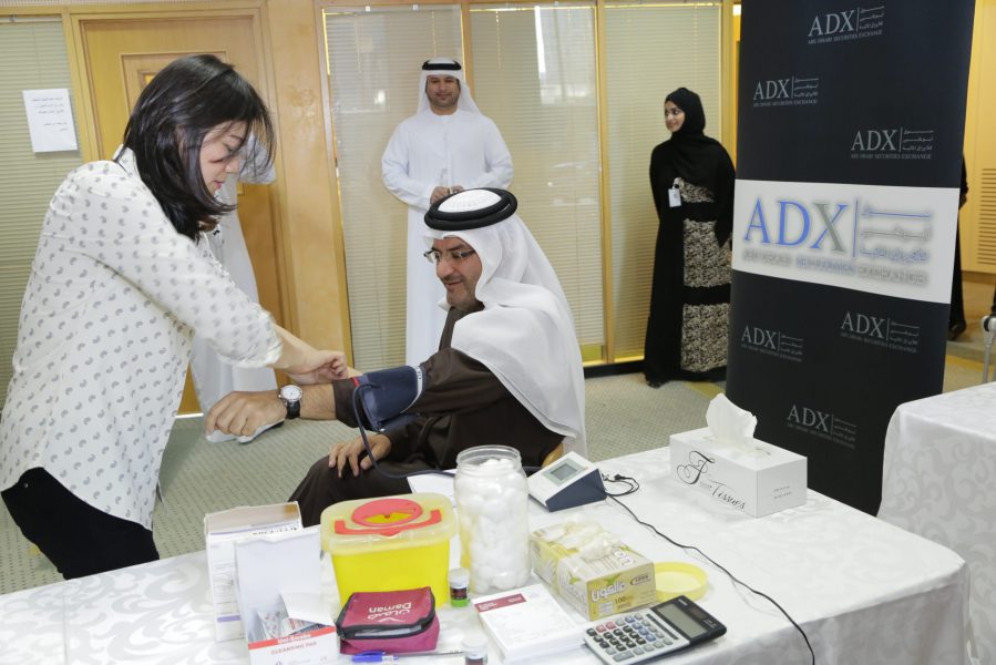 Abu-Dhabi-Securities-Exchange-Hosts-Health-Awarene