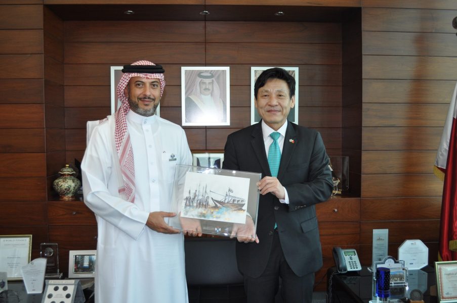 Bahrain-Bourse-Receives-the-Korean-Ambassador