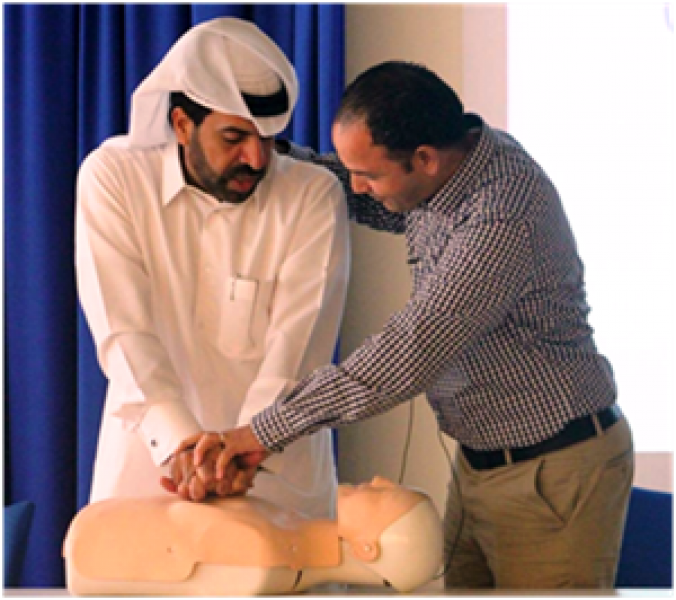 Qatar-Stock-Exchange-Held-First-Aid-Training-Works